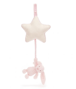 Jellycat Pink Bunny Musical Pull