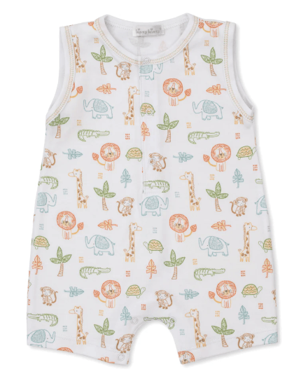 Jungle Adventure 0-3M Short Playsuit