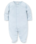 Kissy Kissy Kissy Kissy Newborn Light Blue Basic Footie