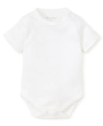 Kissy Kissy Newborn White Pointelle Bodysuit