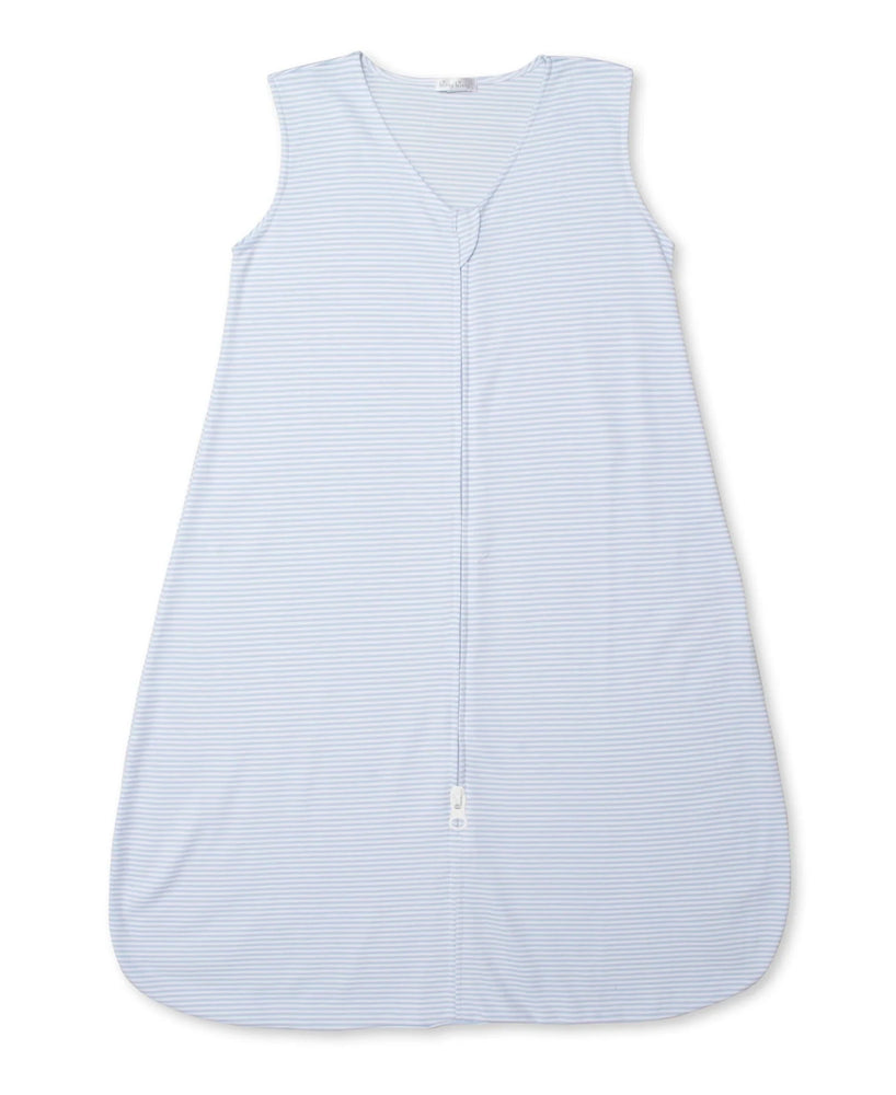 Light Blue Stripe 12-18M Wearable Blanket