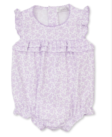 Lilac Floral 0-3M Bubble