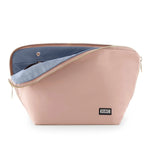 Blush & Grey Vacationer Makeup Bag