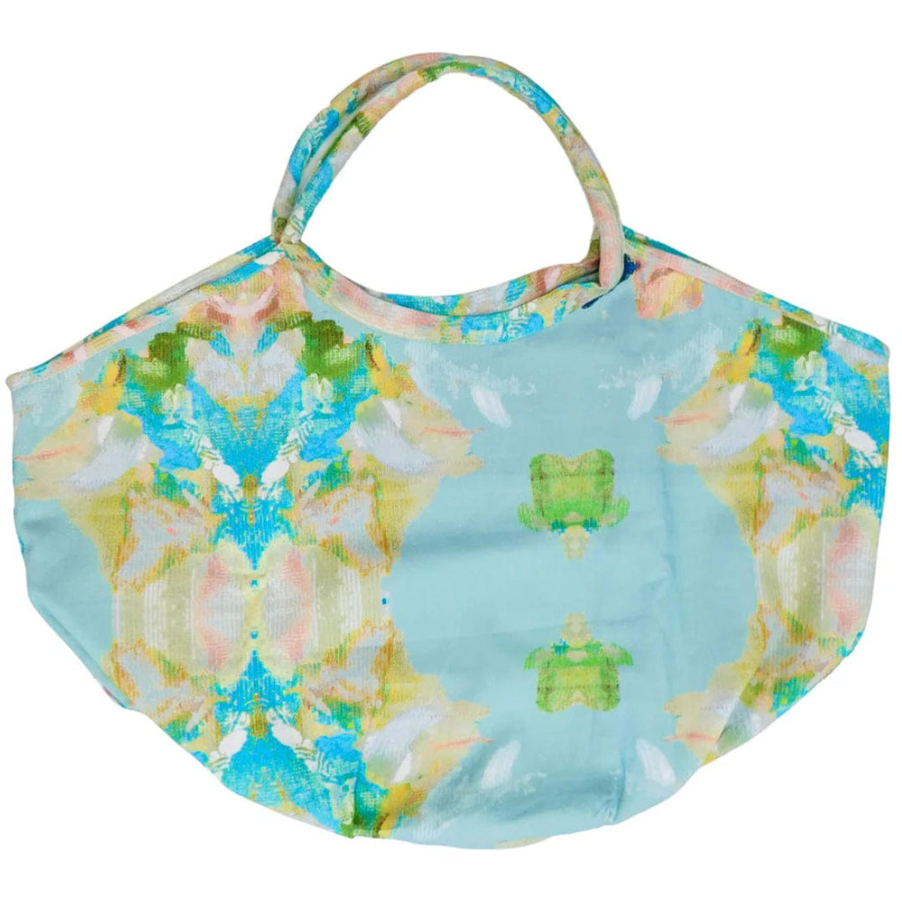Laura Park Laura Park Stained Glass Blue Tote Bag