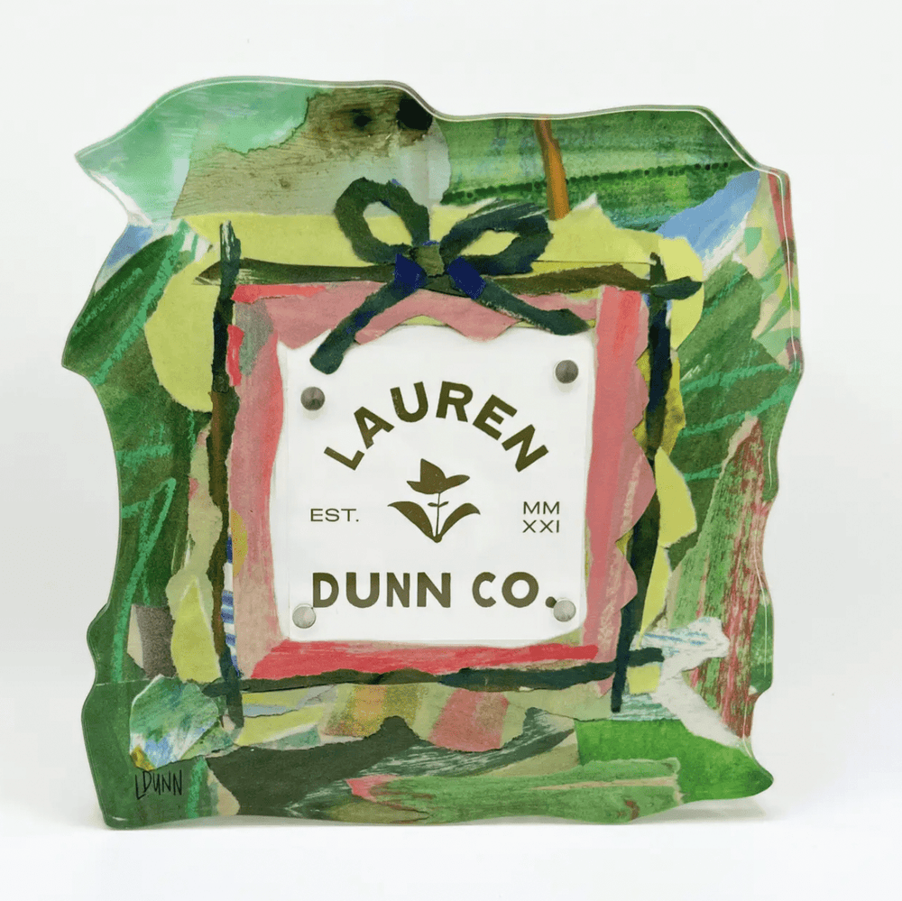 Lauren Dunn English Garden Acrylic Frame