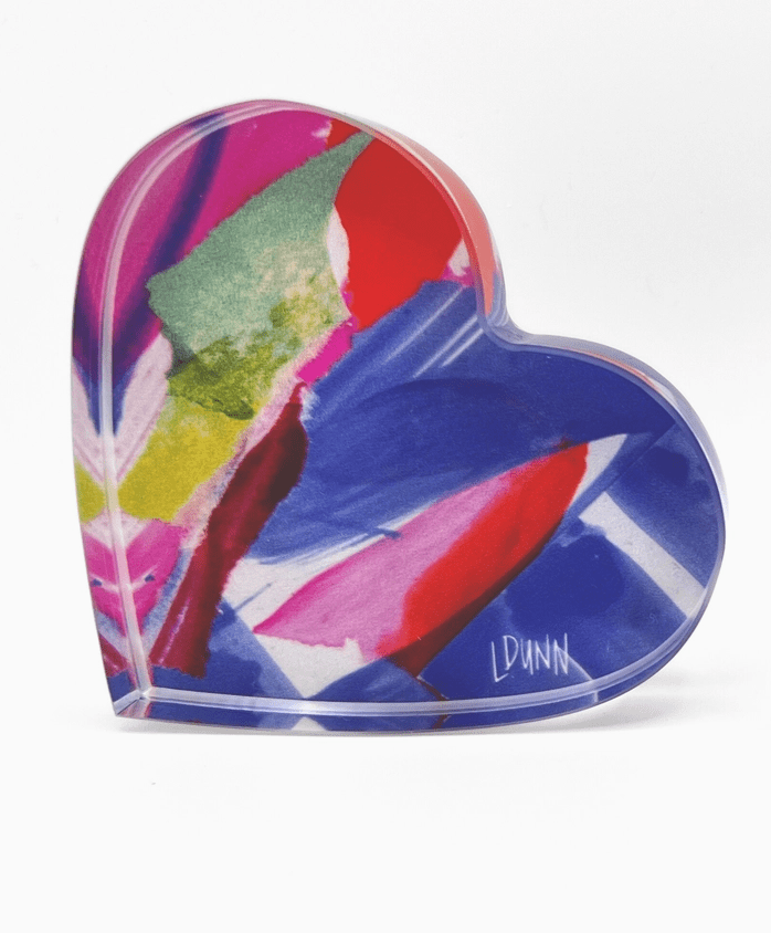 Lauren Dunn Large Acrylic Heart