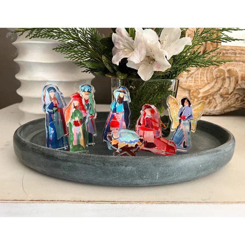 Small Nativity Acrylic Set