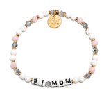 #1 Mom Little Words Project Bracelet