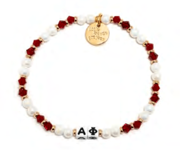 Alpha Phi Little Words Project Bracelet