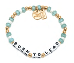 Little Words Project Born to Lead Barbie xx Little Words Project Bracelet