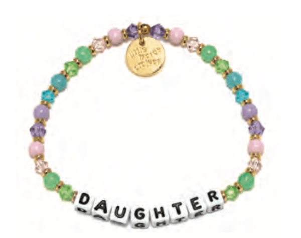 Little Words Project Daughter-Gumdrop Bracelet