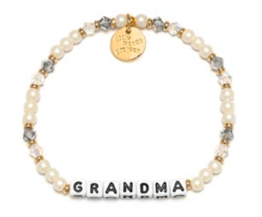 Little Words Project Grandma-Pearls Little Words Project Bracelet