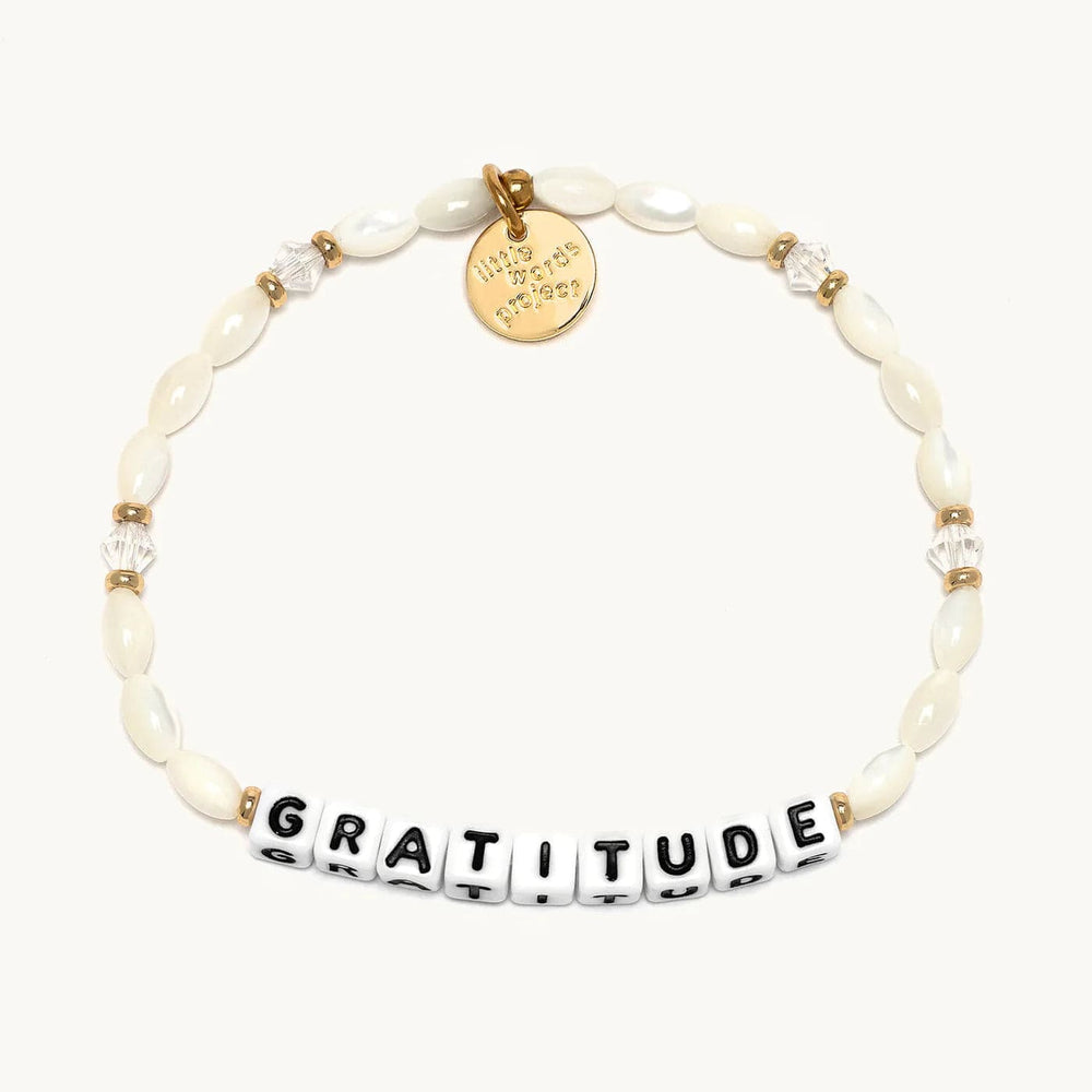 Little Words Project Gratitude Neutral Little Words Project Bracelet