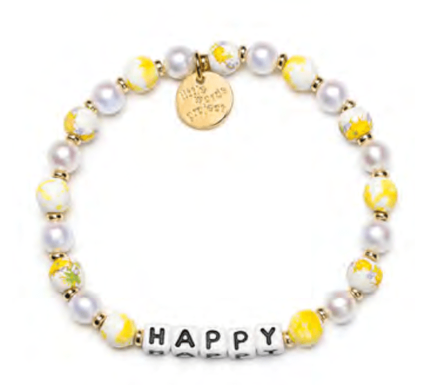 Happy Lovestruck Little Words Project Bracelet