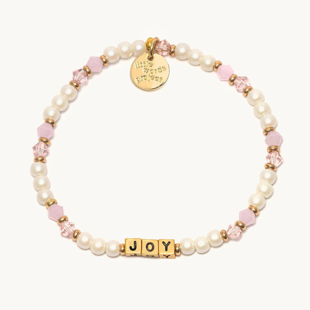 Little Words Project Joy Pink Pearl Little Words Project Bracelet