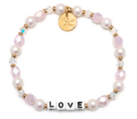 Love-Blush Elegance Little Words Project Bracelet