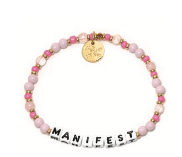 Manifest Little Words Project Bracelet