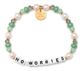 Little Words Project No Worries Garden Glow Little Words Project Bracelet