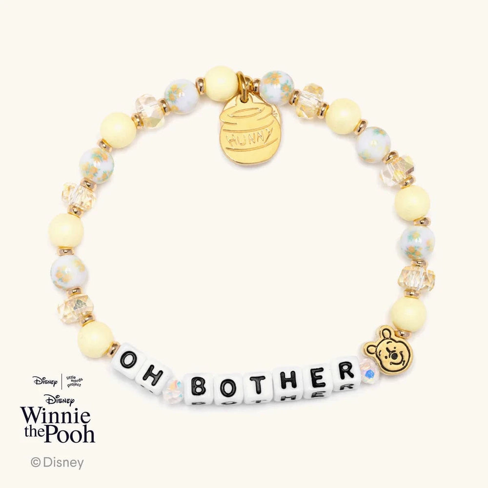 Oh Bother Winnie the Pooh Little Words Project Bracelet