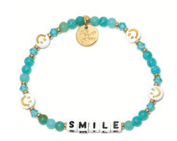 Smile Little Words Project Bracelet