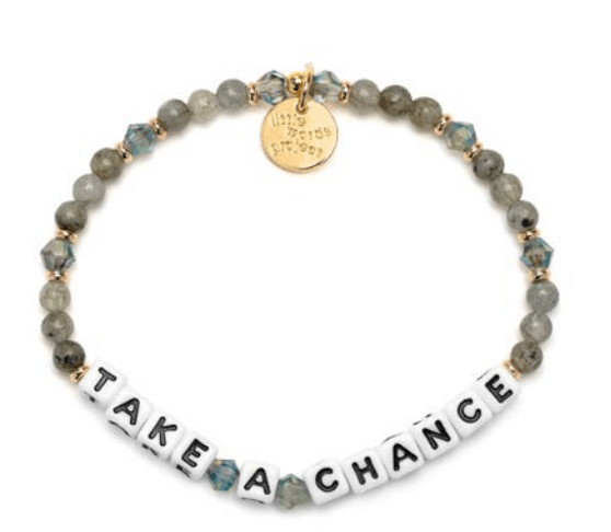 Take A Chance Little Words Project Bracelet