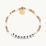 Thankful Neutral Little Words Project Bracelet