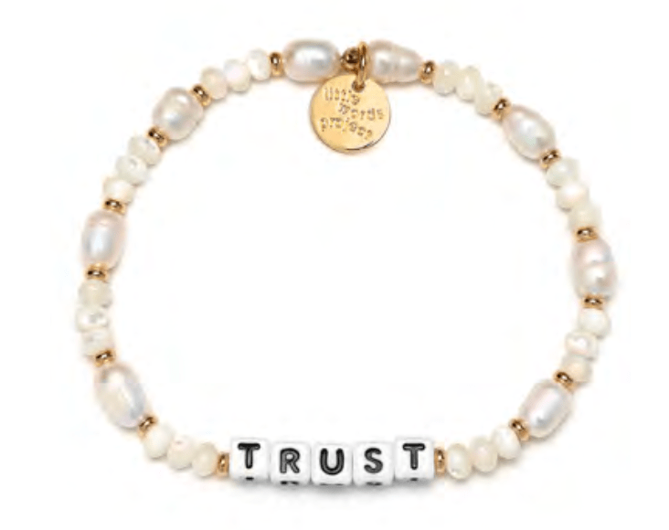 Trust Conch Little Words Project Bracelet