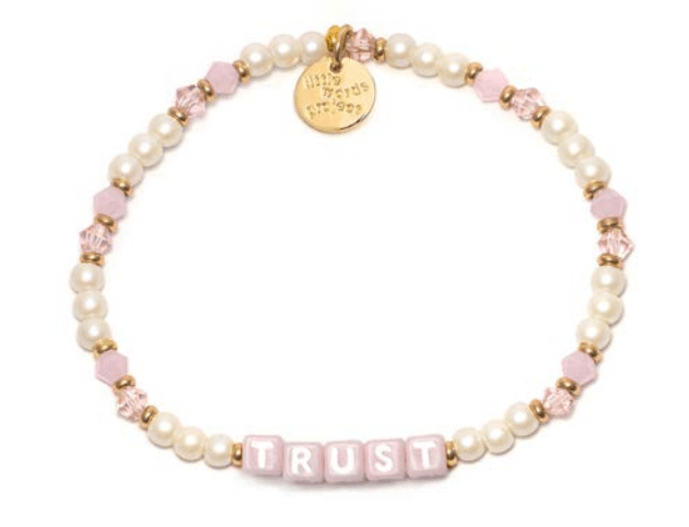 Little Words Project Trust Pink Little Words Project Bracelet