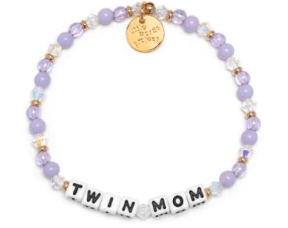 Little Words Project Twin Mom-Double Bloom Little Words Project Bracelet