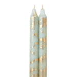 Northern Lights Pistachio & Gold Taper Candles