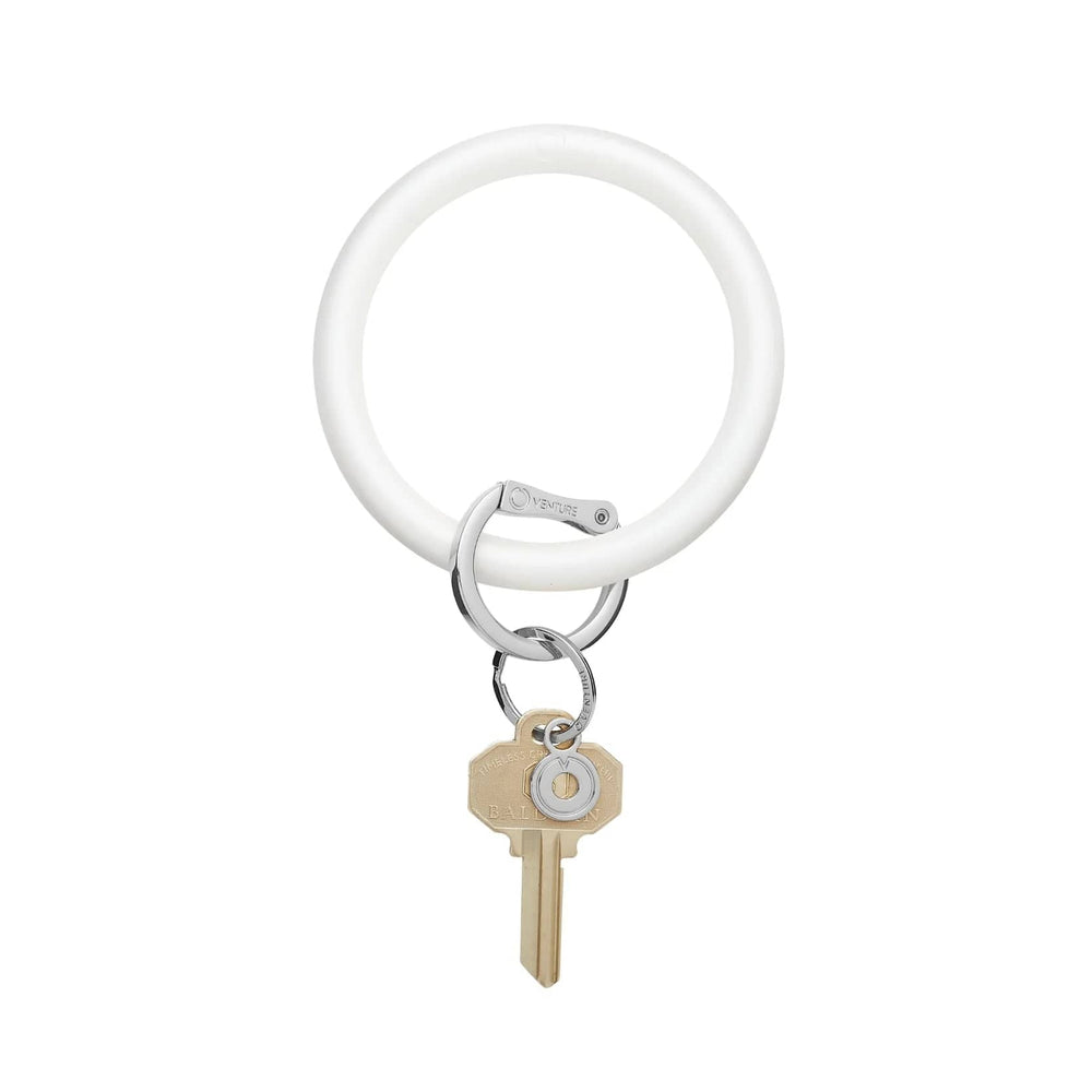 Marshmello Pearlized Big O Key Ring