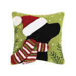 3D Christmas Lab Hook Pillow