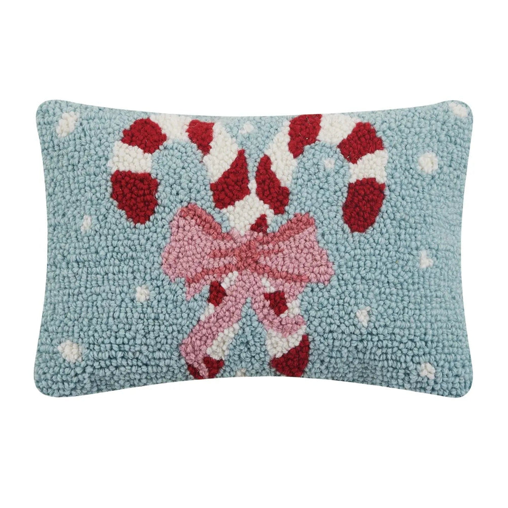 Candy Canes Small Hook Pillow