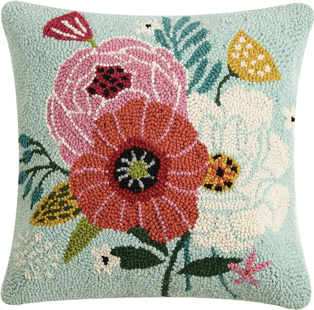 Peking Handicraft, Inc. Chic Blooms Pillow