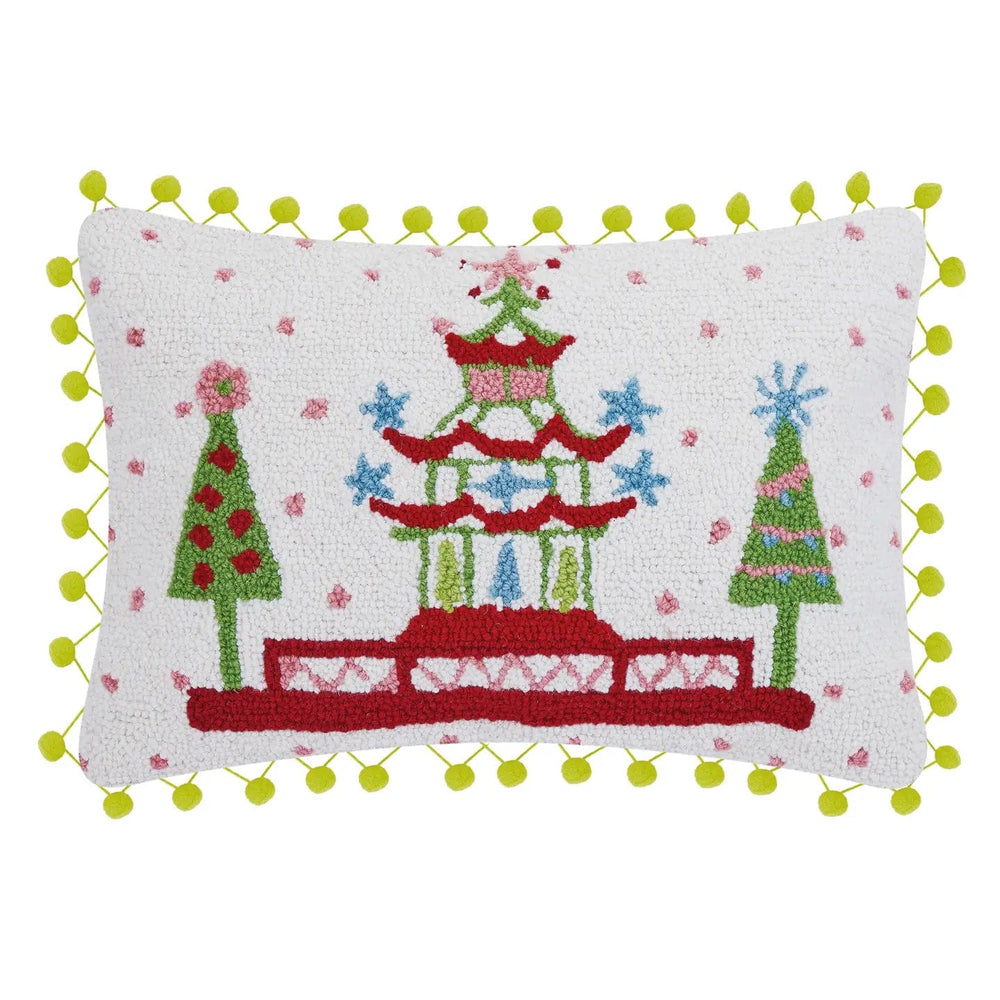 Holiday Follies Hook Pillow