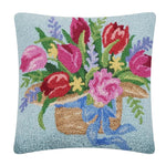 Tulips on Hat Pillow