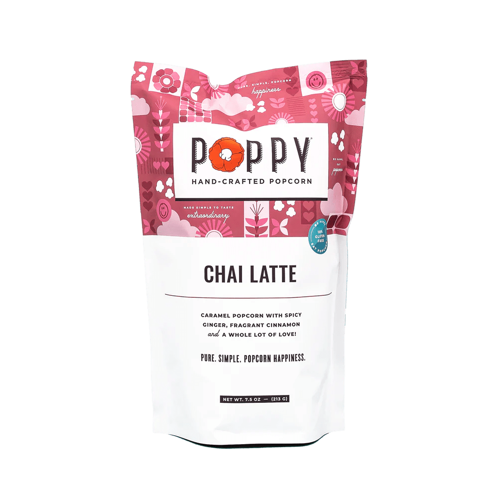 Chai Latte Poppy Popcorn