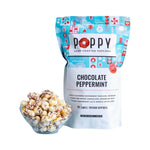 Chocolate Peppermint Poppy Popcorn