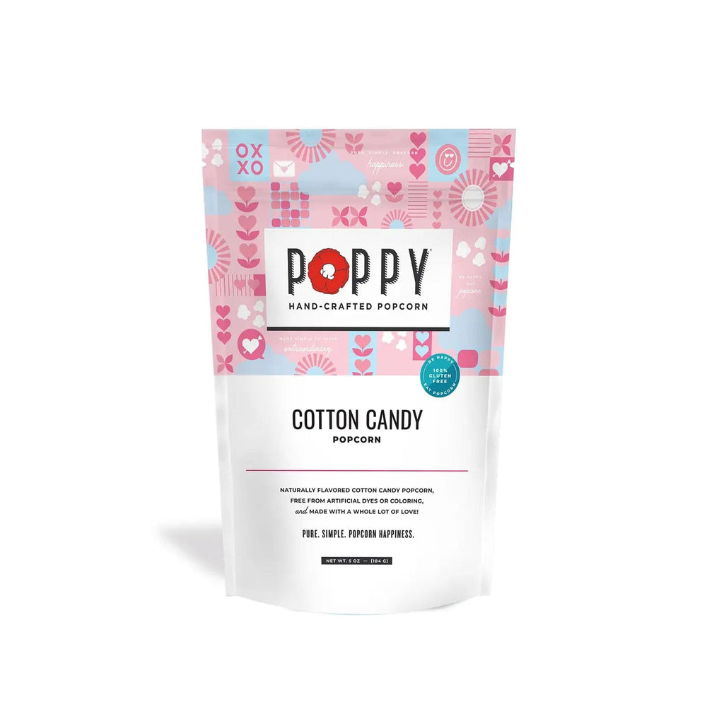 Cotton Candy Poppy Popcorn