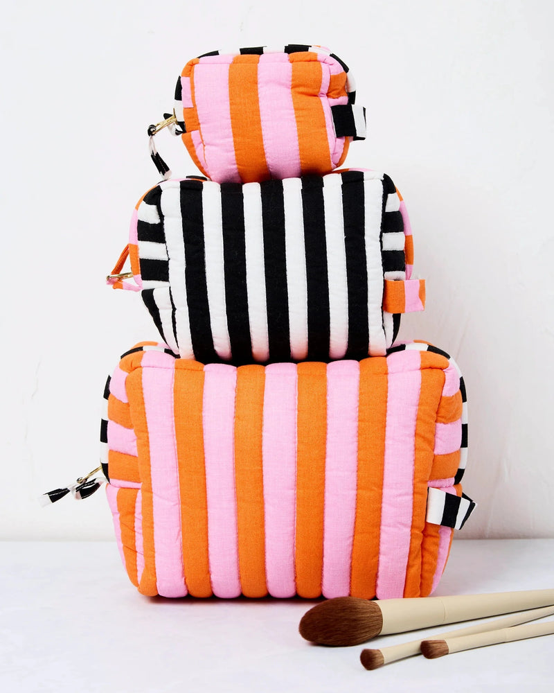 Showtime Stripes Cosmetic Set