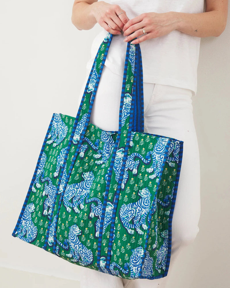 Tiger Queen Jade Traveler Tote