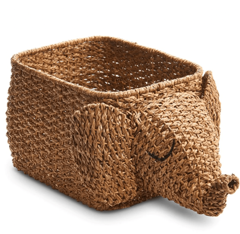 Raz Imports 23.5" Elephant Basket