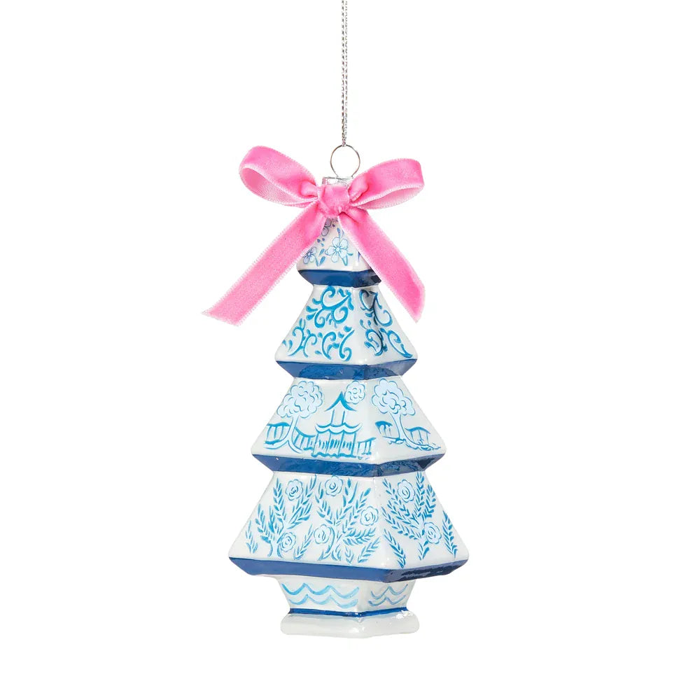 Chinoiserie Tree 5.25" Ornament