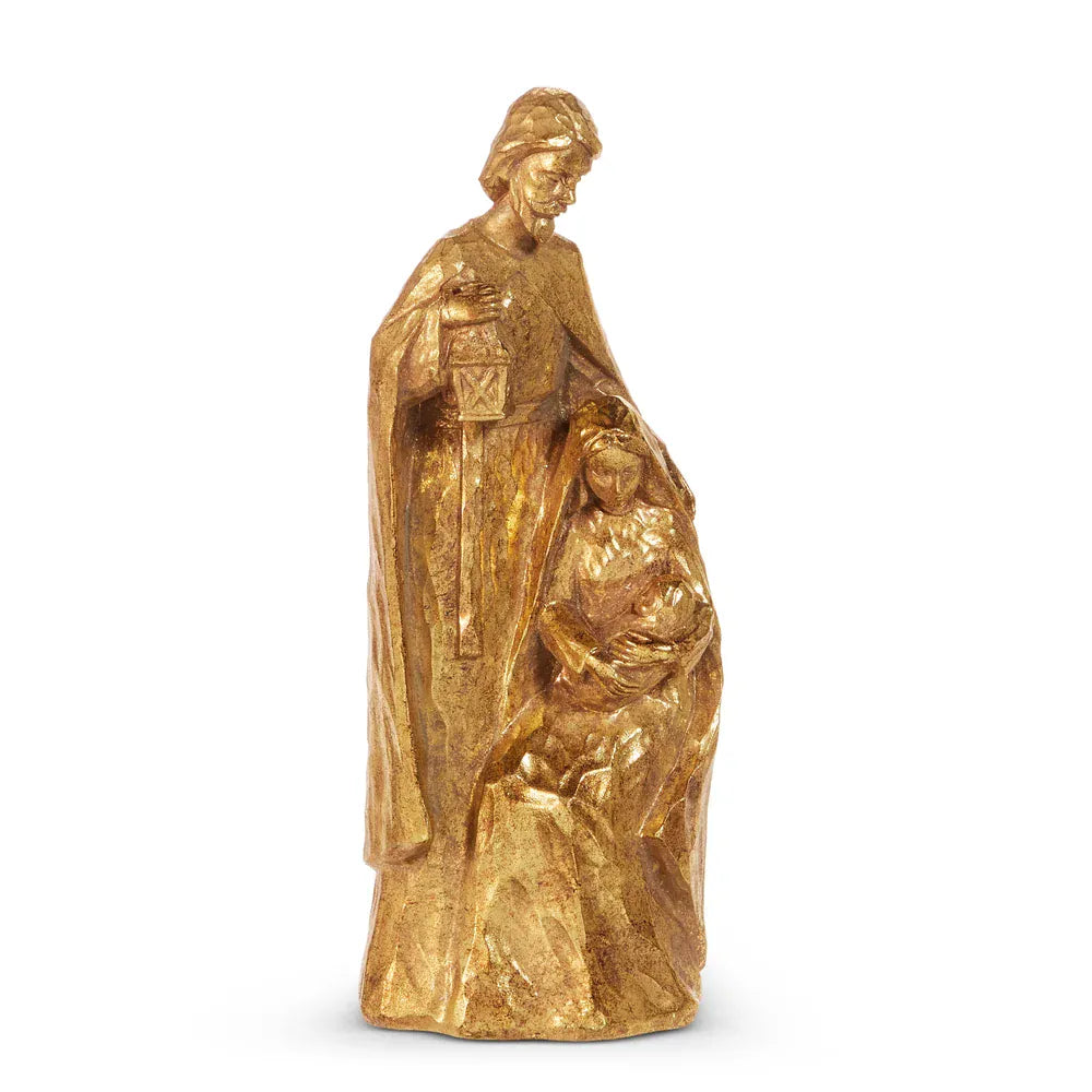 Gilded 11.25" Holy Family