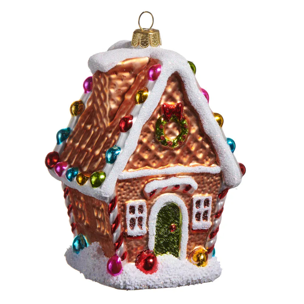 Gingerbread House 4.75" Ornament