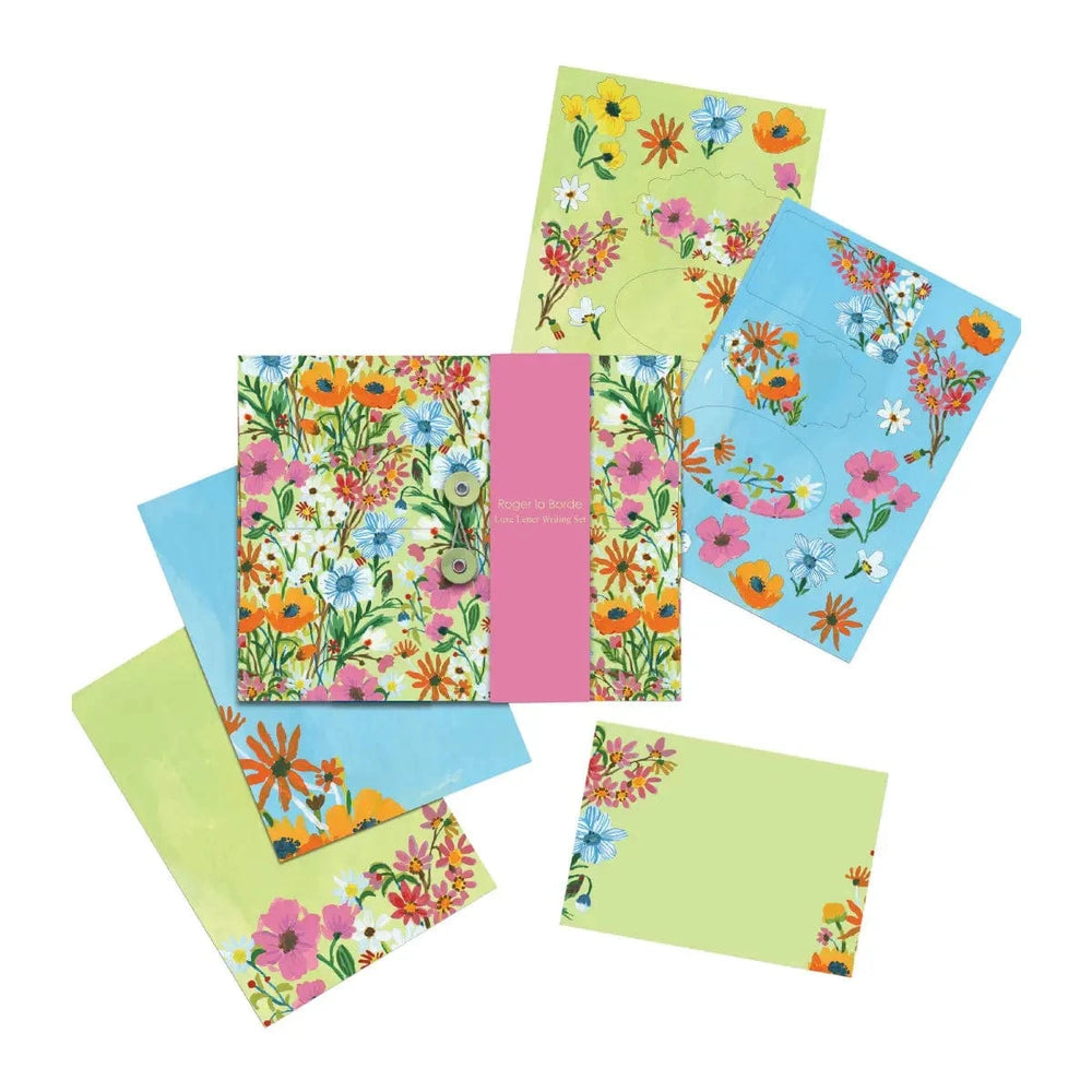 Flower Field Letter Writing Set