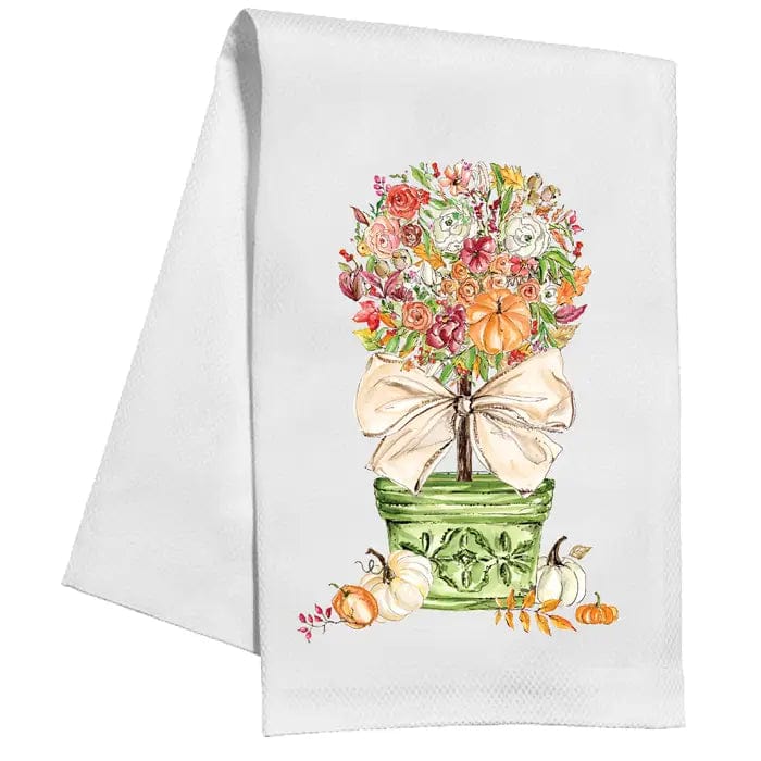 Autumn Topiary Kitchen Towel