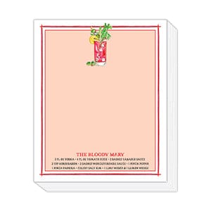 Bloody Mary Short Stack Notepad