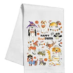 Halloween Pooches Kitchen Towel