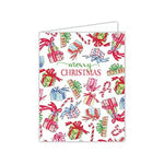 Rosanne Beck Merry Christmas Packages Greeting Card